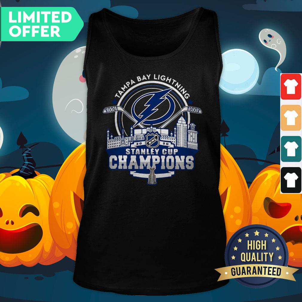 Tampa Bay Lightning 200 NHL Stanley Cup Champions Tank Top