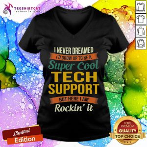 Tech Support Gifts Funny Appreciation T-V Neck