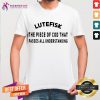 Top Lutefisk Piece Of Cod That Passes All Understanding Shirt - Design By Teeshirtcat.com