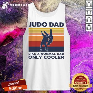 Vintage Judo Dad Like A Normal Dad Only Cooler Tank Top