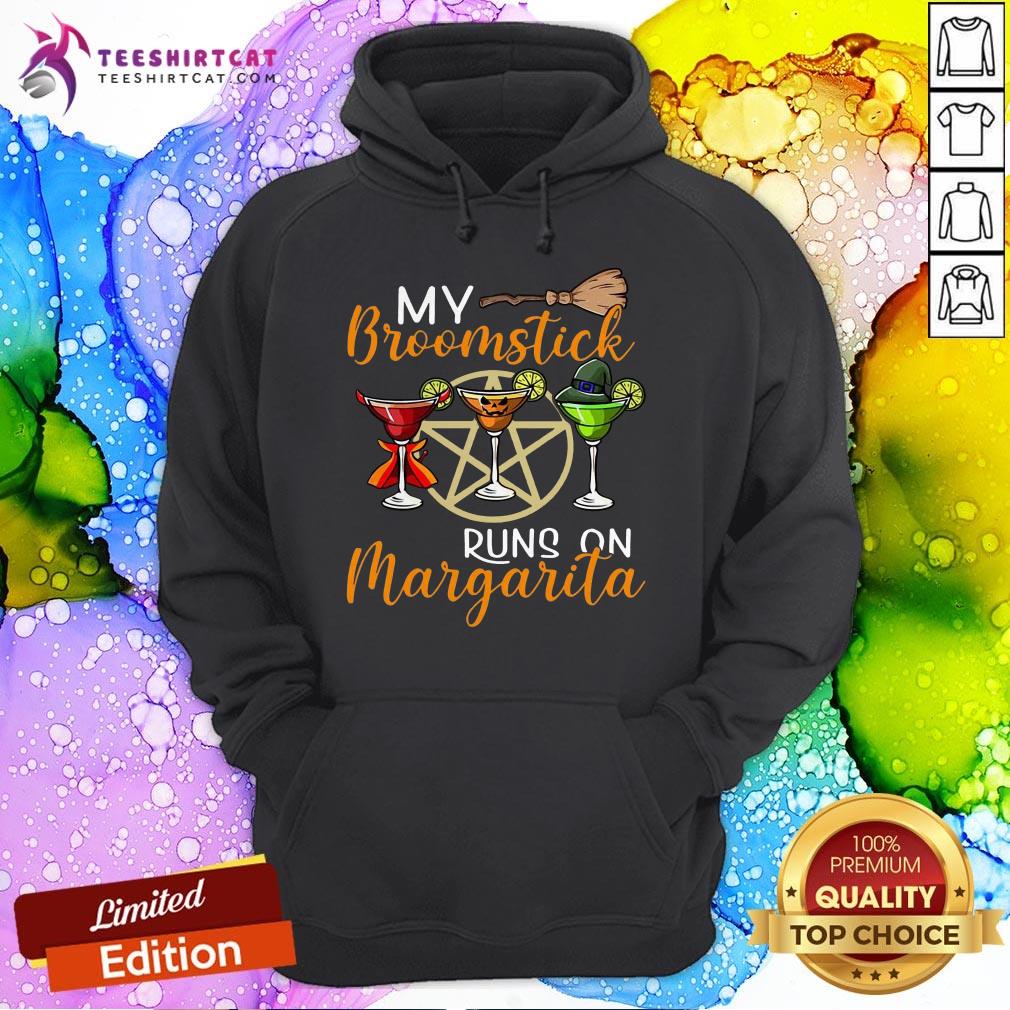 Wines My Broomstick Runs On Margarita Supernatural Halloween Hoodie