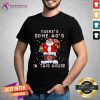 Kansas City Chiefs Christmas There Is Some Hos In This House Santa Stuck In The Chimney NFL Youth Shirt - Design By Teeshirtcat.com