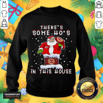 Kansas City Chiefs Christmas There Is Some Hos In This House Santa Stuck In The Chimney NFL Youth Sweatshirt - Design By Teeshirtcat.com Kansas City Chiefs Christmas There Is Some Hos In This House Santa Stuck In The Chimney NFL Youth Sweatshirt - Design By Teeshirtcat.com