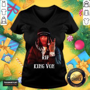 Rip King Yon V Neck- Design By Teeshirtcat.com