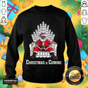 Santa King Toilet Paper Quarantine Christmas 2020 T-Sweatshirt- Design By Teeshirtcat.com