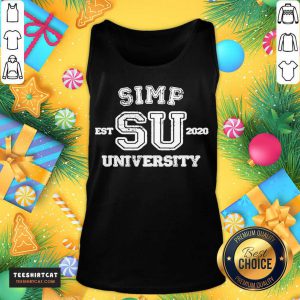 Simp University Simp Nation Meme SIMP Tank Top- Design By Teeshirtcat.com