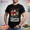 Awesome Tequila Vodka Whiskey Full Of Christmas Spirit Christmas Drinking Shirt - Design By Teeshirtcat.com