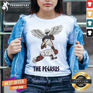 Awesome The Pegasus Tee V Neck- Design By Teeshirtcat.com