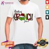 Awesome Xmas Resting Grinch Santa Face Christmas Shirt - Design By Teeshirtcat.com