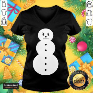 Awesome Young Jeezy Snowman T-V Neck- Design By Teeshirtcat.com