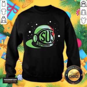 Funny Achievement Hunter Sus Logo T-Sweatshirt- Design By Teeshirtcat.com