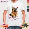 Funny German Shepherd Dog My Favorite Peace In All The World Is Next To You Shirt- Design By Teeshirtcat.com