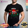 Good Crazy Xmas Cashier They Warned You About Cashier Christmas T-Shirt- Design By Teeshirtcat.com