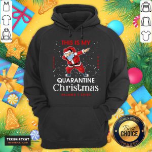 Good Dabbing Mask Santa Christmas Pajama Matching Dabbing Mask Santa Christmas Pajama T-Hoodie - Design By Teeshirtcat.com