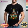 Good Funny Cavalier King Charles Spaniel Christmas Tree Dog Mask Xmas Cute Gift Funny Cavalier King Charles Spaniel Chr T-Shirt- Design By Teeshirtcat.com