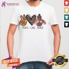 Good Peace Love Turkey Nurse Shirt - Design By Teeshritcat.com