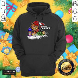 Schmidty Tuning Mad Cat Hoodie- Design By Teeshirtcat.com