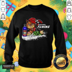Schmidty Tuning Mad Cat Sweatshirt- Design By Teeshirtcat.com