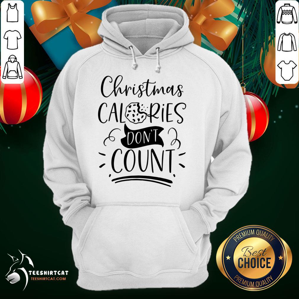 Happy Christmas Calories Don't Count Merry Christmas T-Hoodie - Design By Teeshirtcat.com Happy Christmas Calories Don't Count Merry Christmas T-Hoodie - Design By Teeshirtcat.com