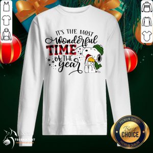 Hot It's The Most Wonderful Time Of The Year Sweatshirt- Design By Teeshirtcat.com