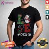 Hot Love Cna Life Snowman Nurse Christmas Shirt - Design By Teeshirtcat.com