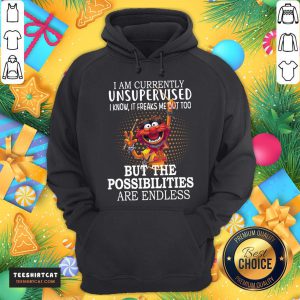 Hot Muppets I Am Currently Unsupervised I Know It Freaks Me Out Too But The Possibilities Are Endless T-Hoodie - Design By Teeshirtcat.com