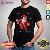 Nice Christmas Basketball Pajamas Santa Claus Slam Dunk Shirt - Design By Teeshirtcat.com