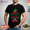 Nice ELF Santa's Favorite Bus Driver Merry Christmas Shirt - Design By Teeshirtcat.com
