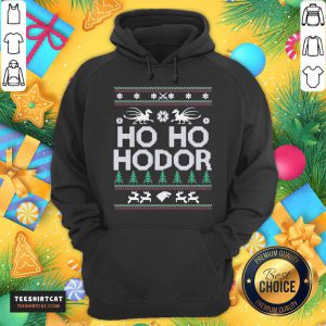 Ho Ho Hodor Toothless Merry Xmas Hoodie- Design By Teeshirtcat.com