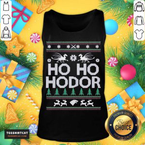Ho Ho Hodor Toothless Merry Xmas Tank Top- Design By Teeshirtcat.com