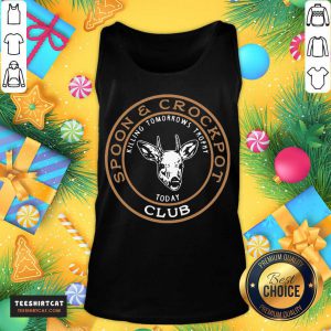 Spoon And Crockpot Tank Top- Design By Teeshirtcat.com