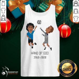 Diego Maradona Hand Of God 1986 World Cup American Apparel RIP Argentina Legend 1960 2020 Soccer Tank Top- Design By Teeshirtcat.com