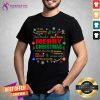 Official Merry Christmas In Different Languages Xmas Merry Christmas T-Shirt - Design By Teeshirtcat.com