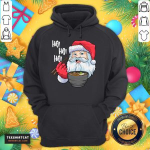 Original Santa Ramen Noodles Hoodie- Design By Teeshirtcat.com