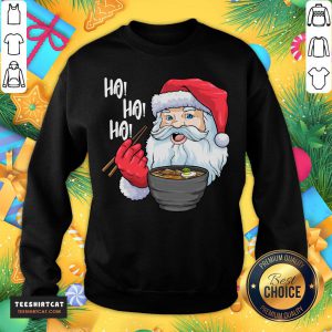 Original Santa Ramen Noodles Sweatshirt- Design By Teeshirtcat.com