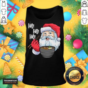 Original Santa Ramen Noodles Tank Top- Design By Teeshirtcat.com