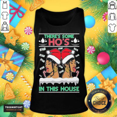 Ugly Christmas Sweater WAP There'S Some Hos In This House Unisex Tank Top- Design By Teeshirtcat.com Ugly Christmas Sweater WAP There'S Some Hos In This House Unisex Tank Top- Design By Teeshirtcat.com