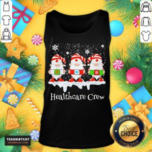 Gnome Nurse Healthcare Crew Merry Christmas 2020 Tank Top- Design By Teeshirtcat.com
