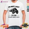 Perfect Sloth I'm Not Lazy I'm On Power Saving Mode Shirt - Design By Teeshirtcat.com