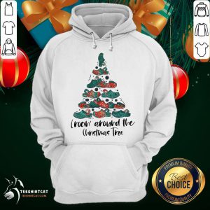 Crocin' Around The Christmas Tree Hoodie- Design By Teeshirtcat.com