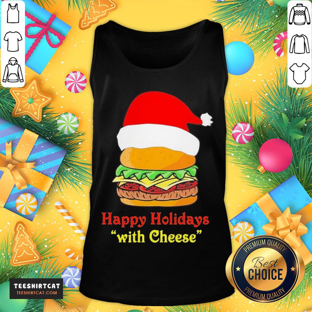 Premium Holidays With Cheese T-Tank Top- Design By Teeshirtcat.com Premium Holidays With Cheese T-Tank Top- Design By Teeshirtcat.com