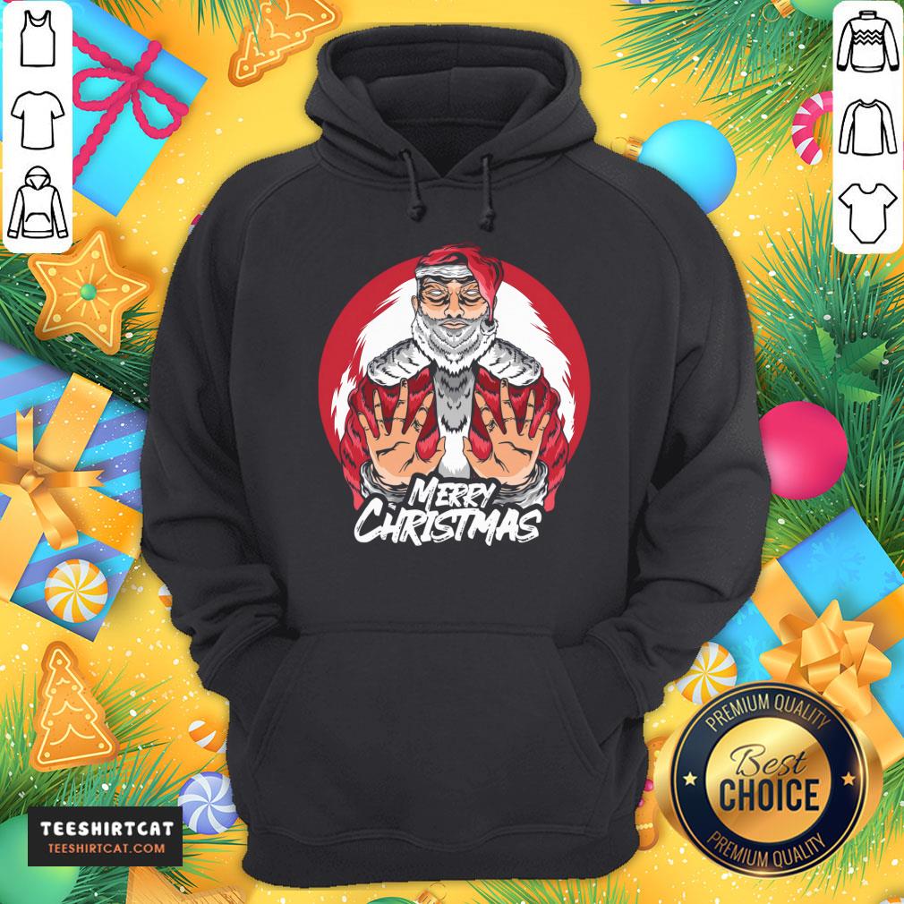 Premium Merry Christmas Santa Claus With White Beard Christmas T-Hoodie- Design By Teeshirtcat.com Premium Merry Christmas Santa Claus With White Beard Christmas T-Hoodie- Design By Teeshirtcat.com