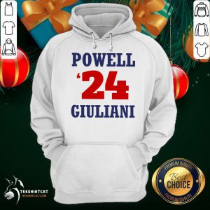 Powell 24 Giuliani Hoodie- Design By Teeshirtcat.com