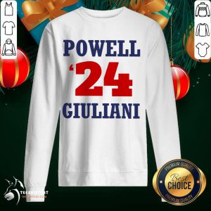 Powell 24 Giuliani Sweatshirt- Design By Teeshirtcat.com