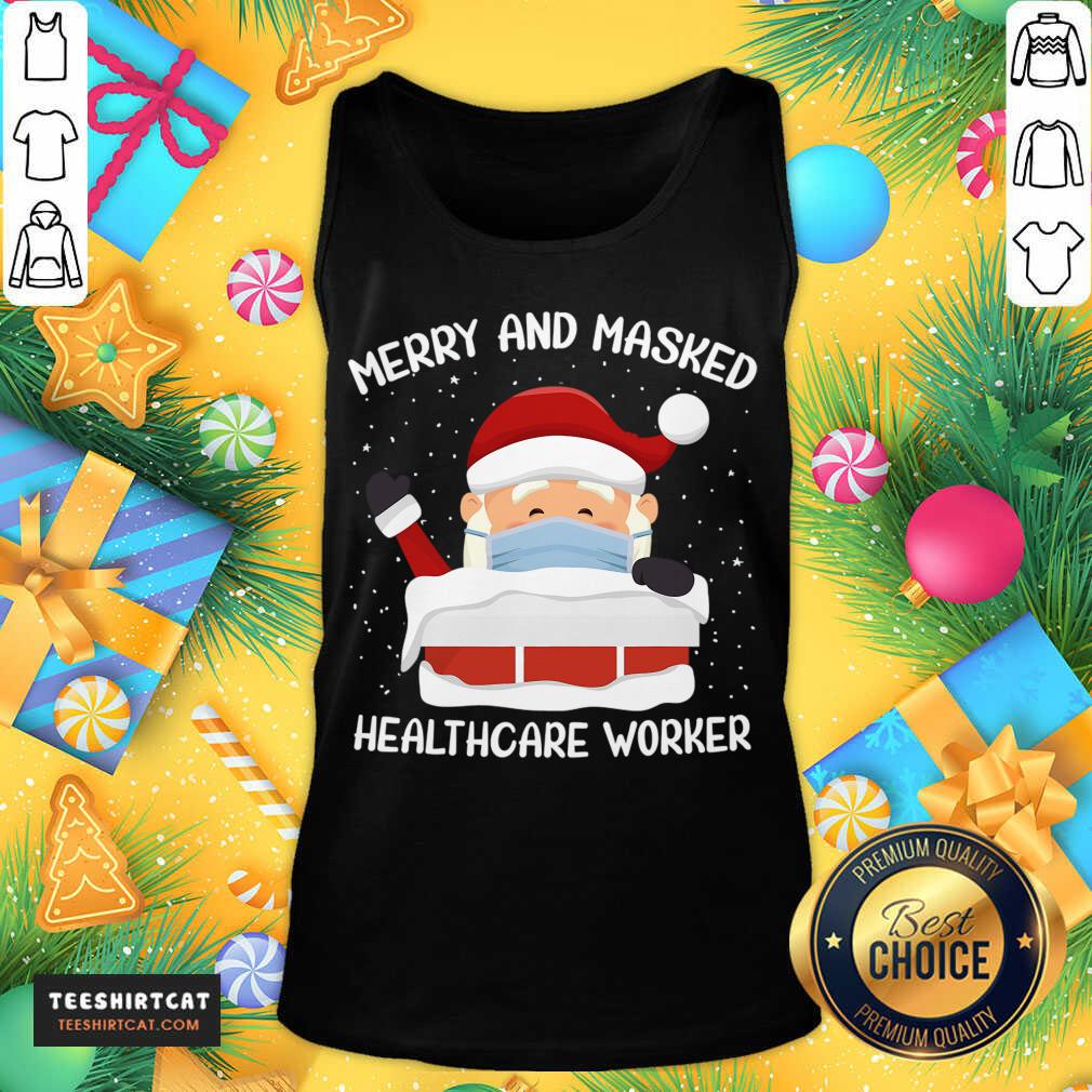 Santa Masked Quarantine Christmas 2020 T-Tank Top- Design By Teeshirtcat.com Santa Masked Quarantine Christmas 2020 T-Tank Top- Design By Teeshirtcat.com