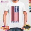 Pretty In God We Trust American Flag Shirt - Design By Teeshirtcat.com
