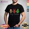 Pretty Paw Dog Santa Reindeer Elf Merry Christmas Shirt - Design By Teeshirtcat.com