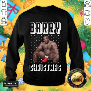 Top Barry Wood Merchandise Ugly Christmas Sweatshirt- Design By Teeshirtcat.com