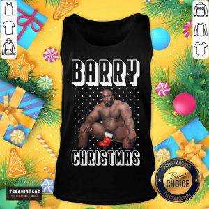 Top Barry Wood Merchandise Ugly Christmas Tank Top- Design By Teeshirtcat.com