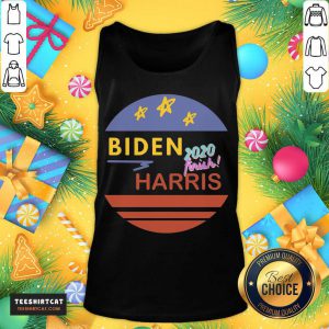 Top Biden 2020 Frink Harris Vintage Tank Top- Design By Teeshirtcat.com